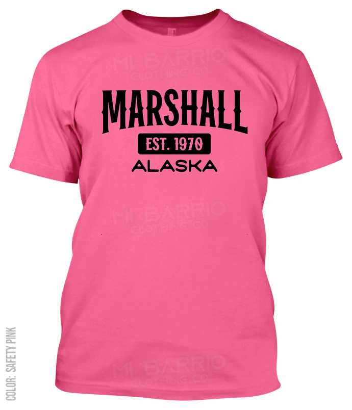 Marshall, Alaska Athletic T-Shirt