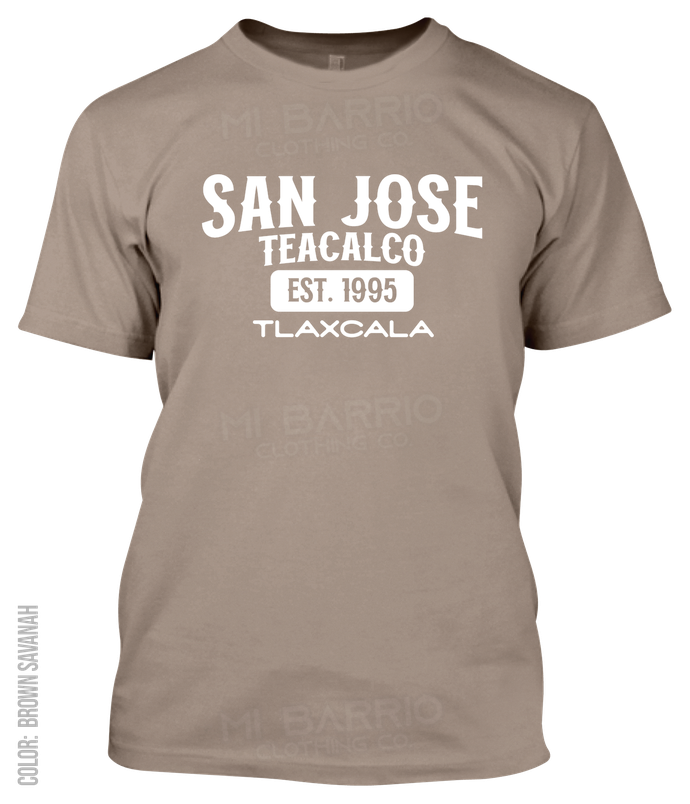 San Jose Teacalco, Tlaxcala Athletic T-Shirt