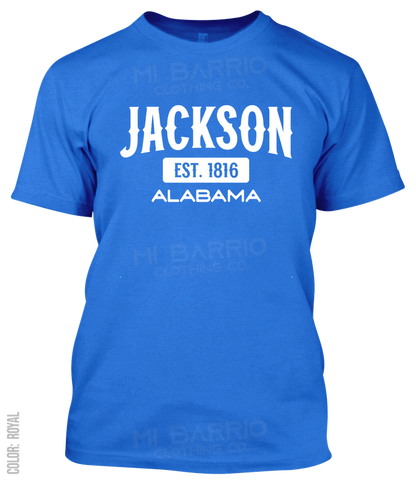 Jackson, Alabama Athletic T-Shirt
