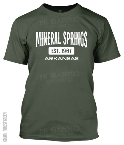 Mineral Springs, Arkansas Athletic T-Shirt