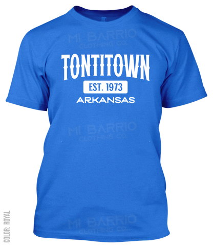 Tontitown, Arkansas Athletic T-Shirt