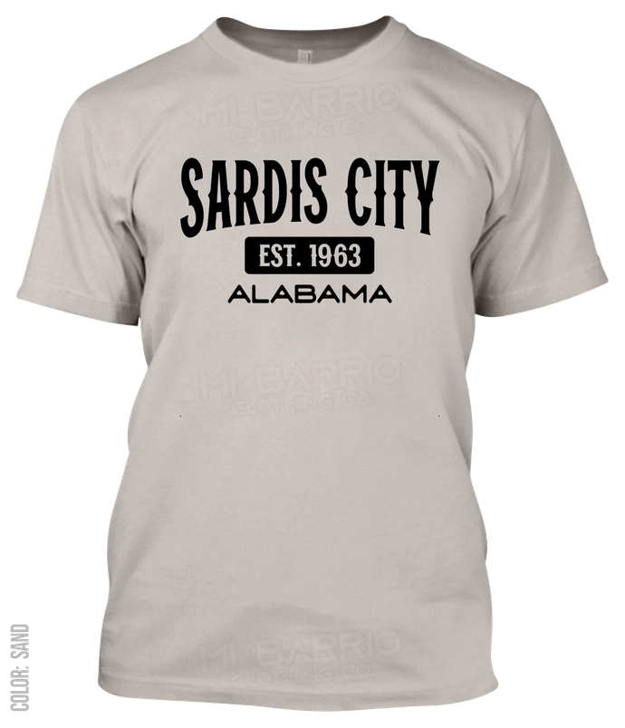 Sardis City, Alabama Athletic T-Shirt