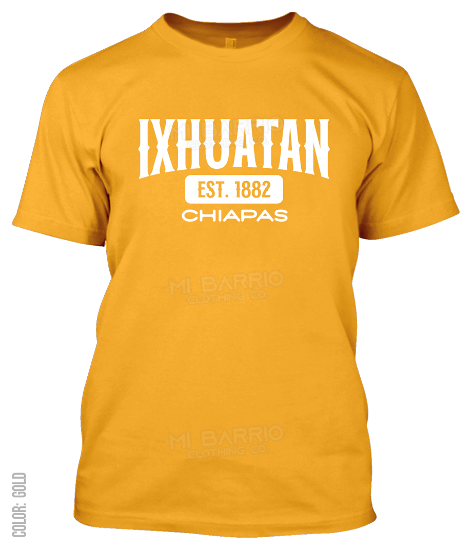 Ixhuatan, Chiapas Athletic T-Shirt