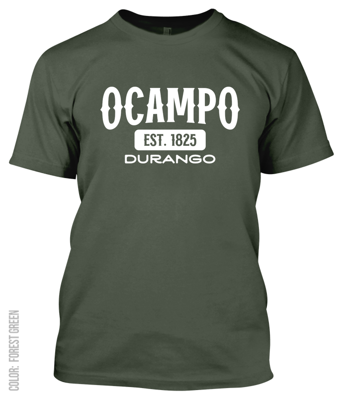 Ocampo, Durango Athletic T-Shirt