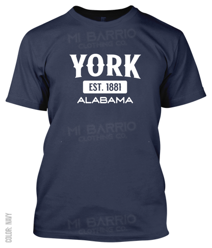 York, Alabama Athletic T-Shirt
