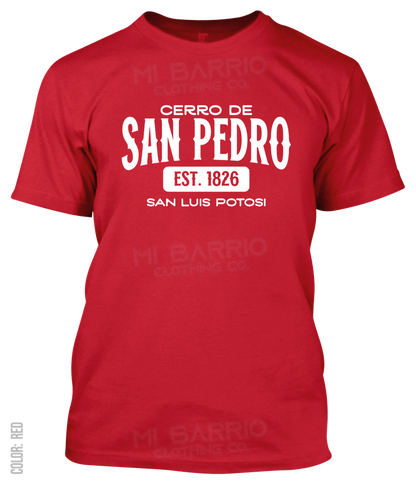 Cerro De San Pedro, San Luis Potosi Athletic T-Shirt