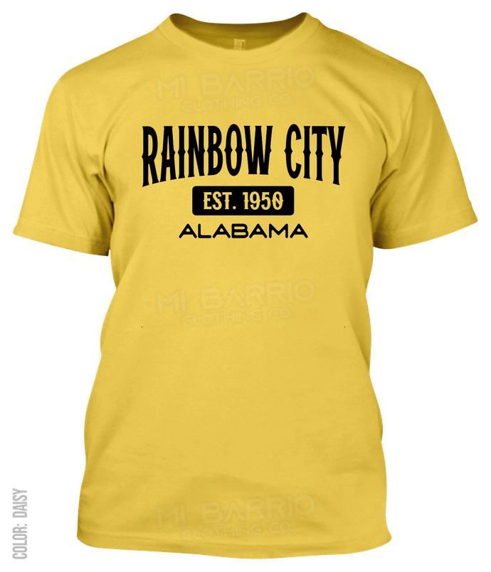 Rainbow City, Alabama Athletic T-Shirt