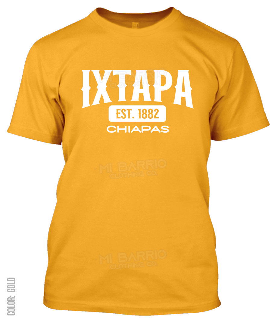 Ixtapa, Chiapas Athletic T-Shirt