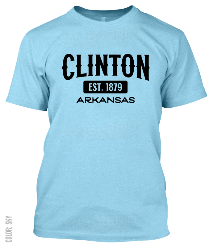 Clinton, Arkansas Athletic T-Shirt