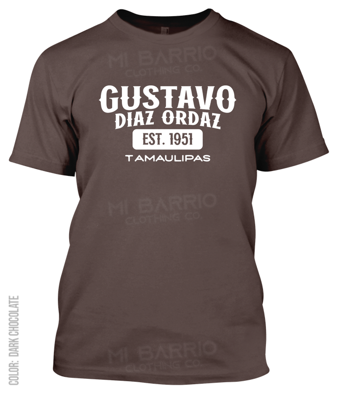 Gustavo Diaz Ordaz, Tamaulipas Athletic T-Shirt