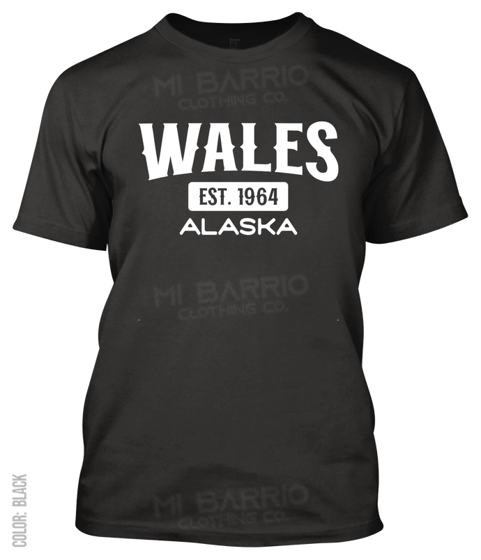 Wales, Alaska Athletic T-Shirt