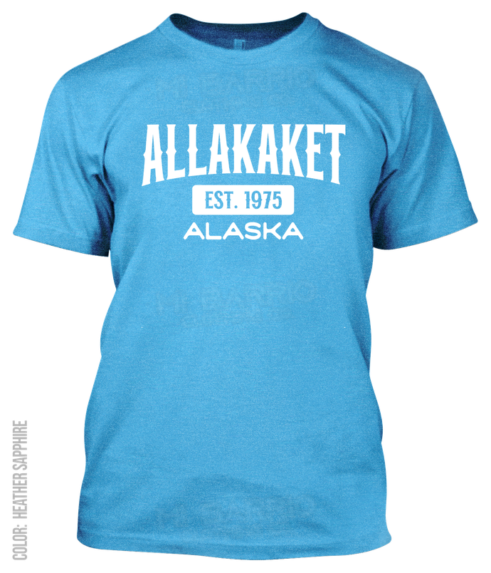 Allakaket, Alaska Athletic T-Shirt