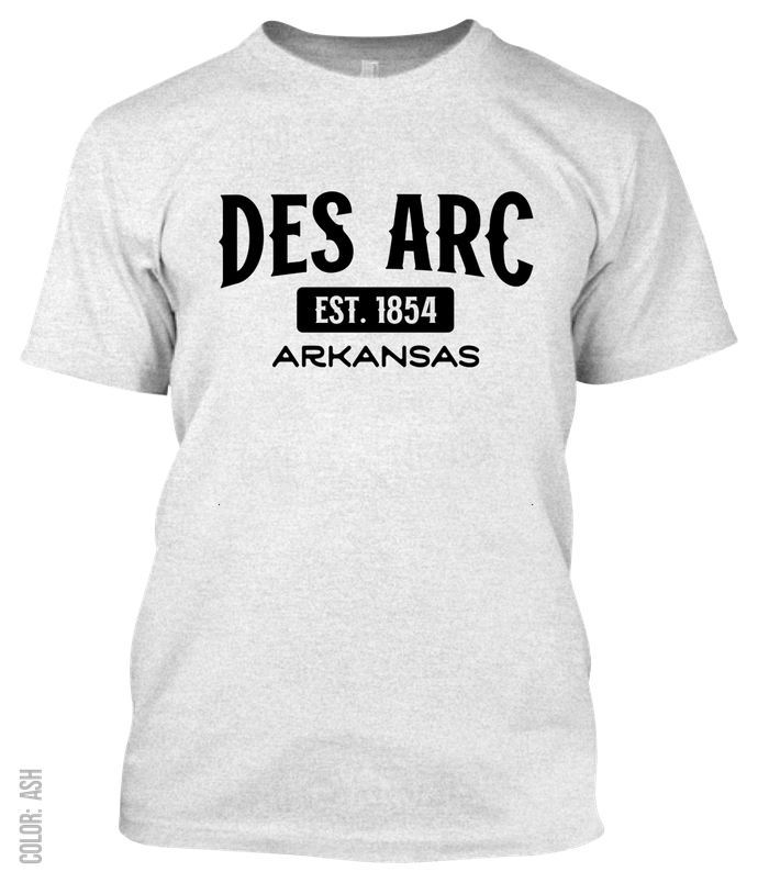 Des Arc, Arkansas Athletic T-Shirt