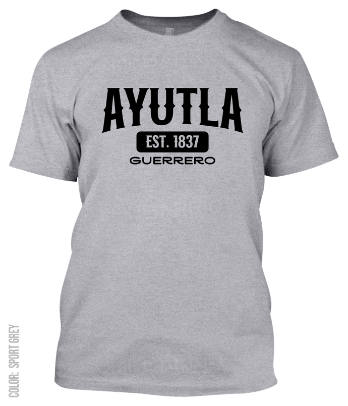 Ayutla, Guerrero Athletic T-Shirt
