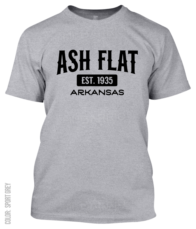 Ash Flat, Arkansas Athletic T-Shirt