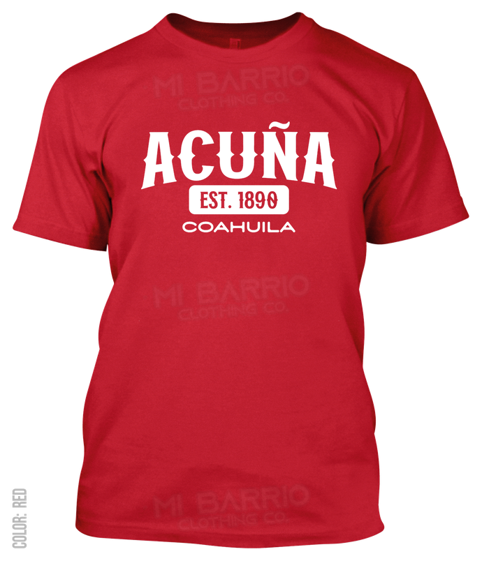 Acuña, Coahuila Athletic T-Shirt