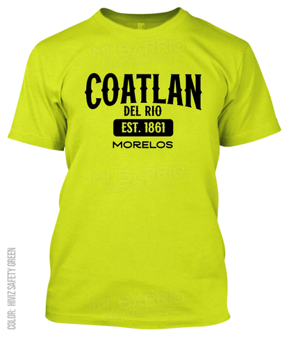 Coatlan Del Rio, Morelos Athletic T-Shirt