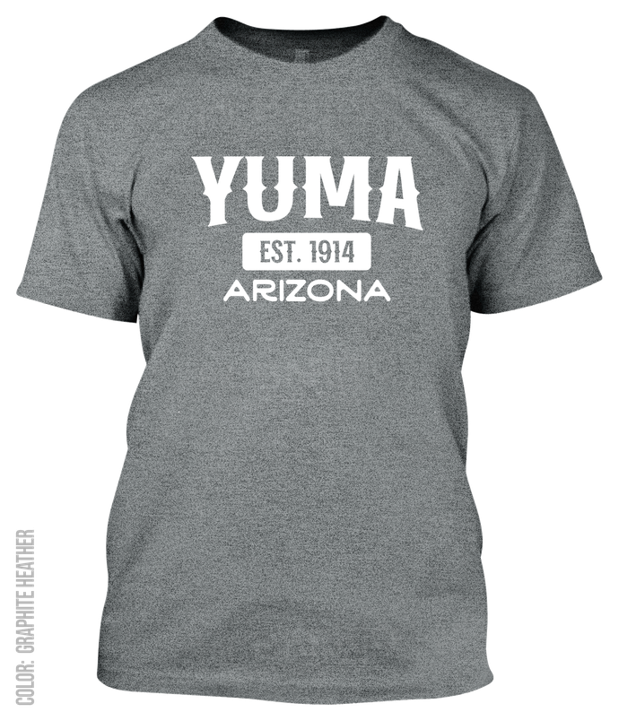 Yuma, Arizona Athletic T-Shirt