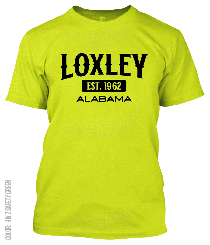 Loxley, Alabama Athletic T-Shirt