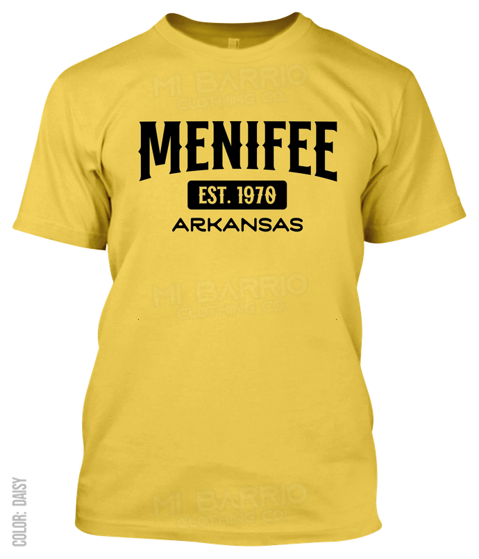 Menifee, Arkansas Athletic T-Shirt