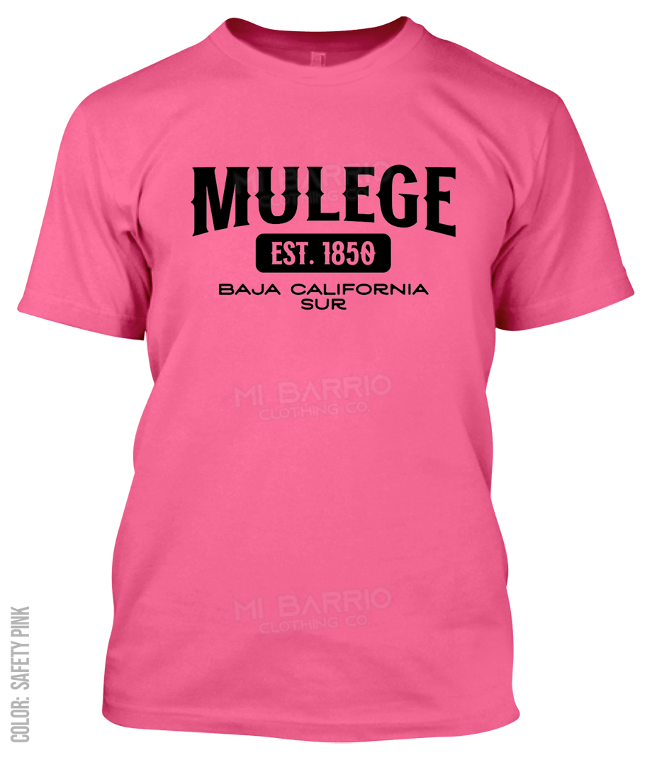 Mulege, Baja California Sur Athletic T-Shirt