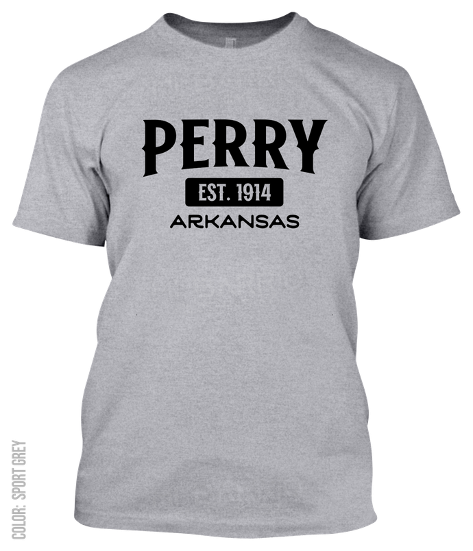 Perry, Arkansas Athletic T-Shirt