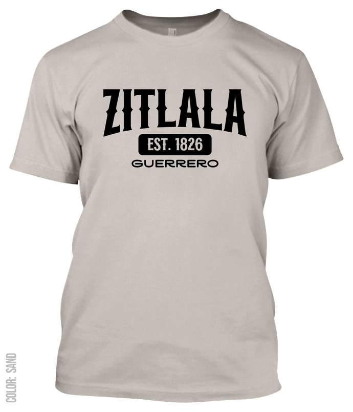 Zitlala, Guerrero Athletic T-Shirt
