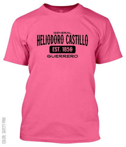 General Heliodoro Castillo, Guerrero Athletic T-Shirt
