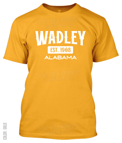 Wadley, Alabama Athletic T-Shirt