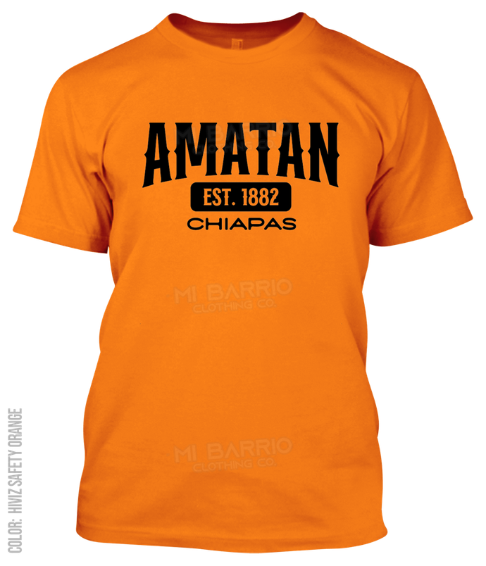 Amatan, Chiapas Athletic T-Shirt