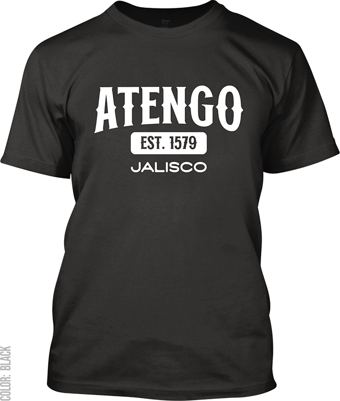 Atengo, Jalisco Athletic T-Shirt