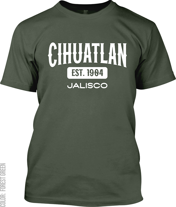 Cihuatlan, Jalisco Athletic T-Shirt