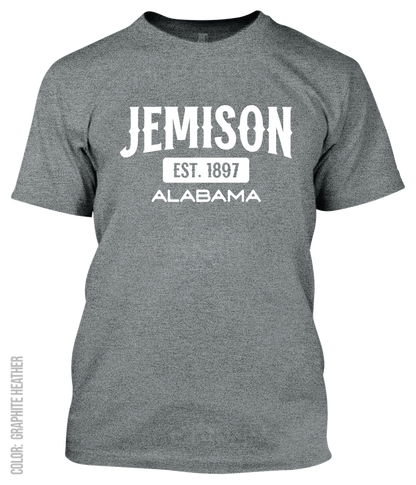 Jemison, Alabama Athletic T-Shirt