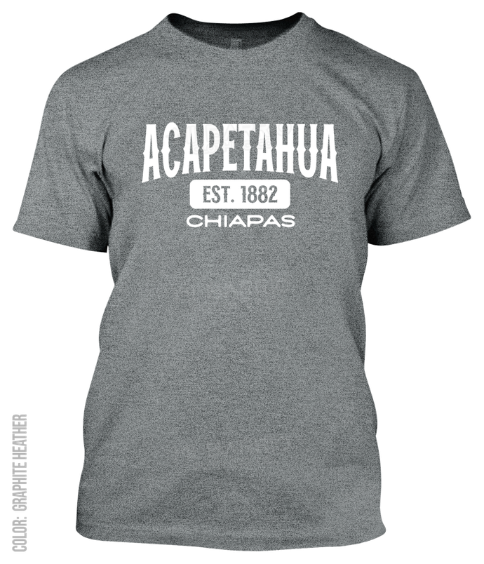 Acapetahua, Chiapas Athletic T-Shirt