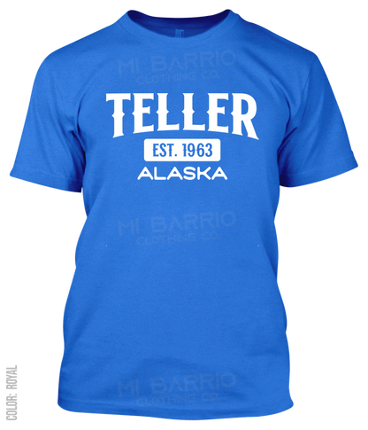Teller, Alaska Athletic T-Shirt