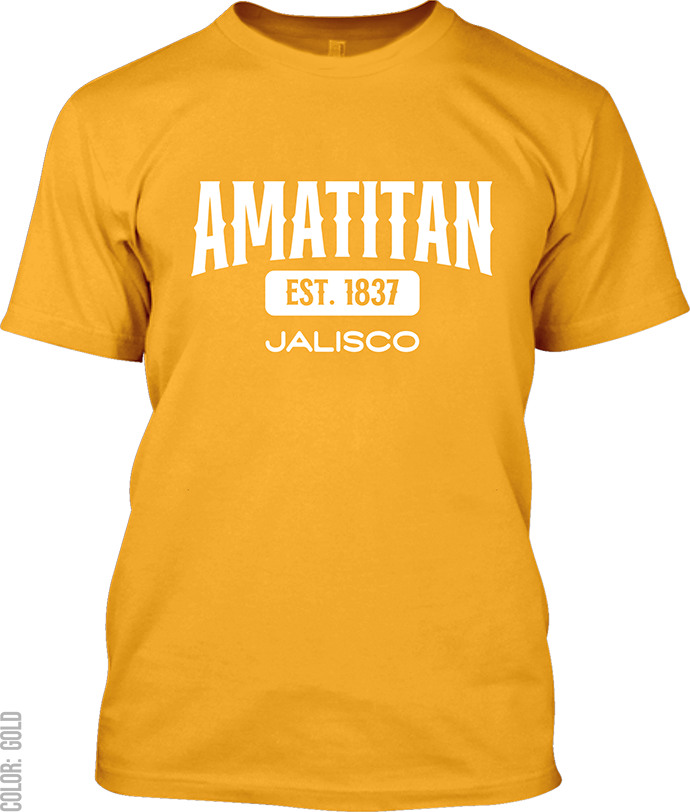 Amatitan, Jalisco Athletic T-Shirt
