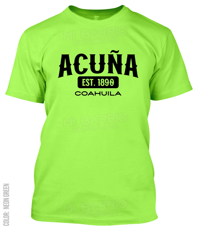 Acuña, Coahuila Athletic T-Shirt