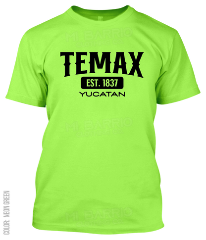 Temax, Yucatan Athletic T-Shirt