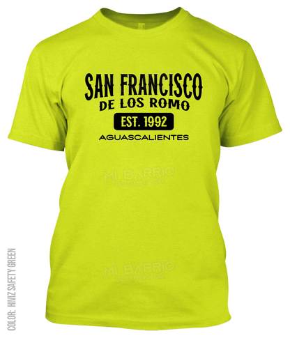 San Francisco De Los Romo, Aguascalientes Athletic T-Shirt