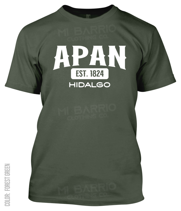 Apan, Hidalgo Athletic T-Shirt