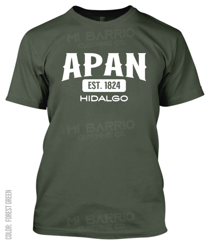 Apan, Hidalgo Athletic T-Shirt