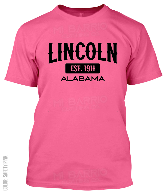Lincoln, Alabama Athletic T-Shirt