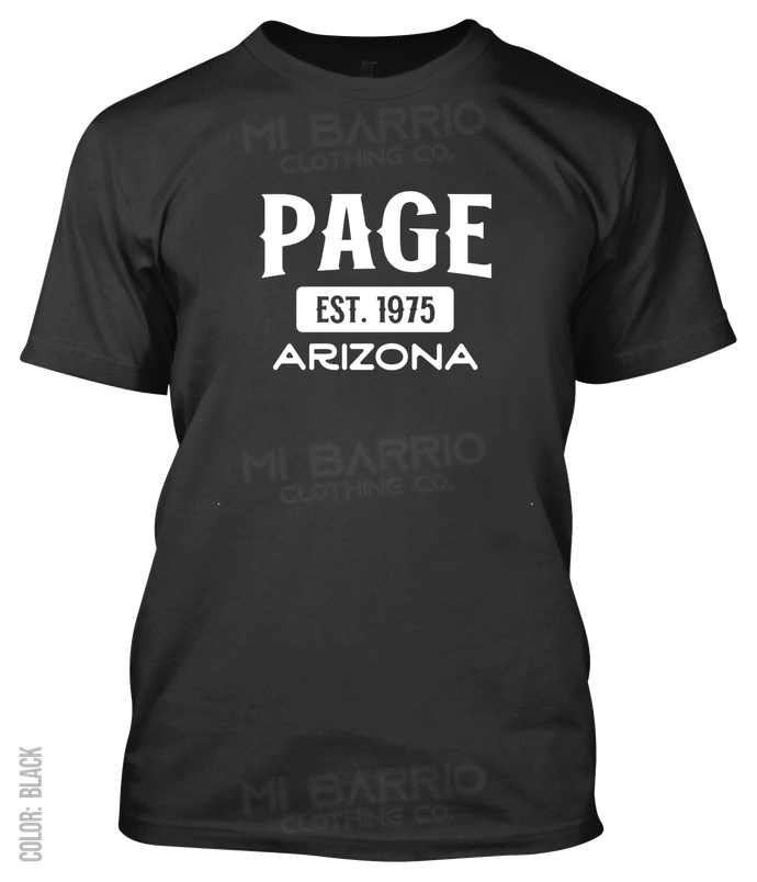 Page, Arizona Athletic T-Shirt