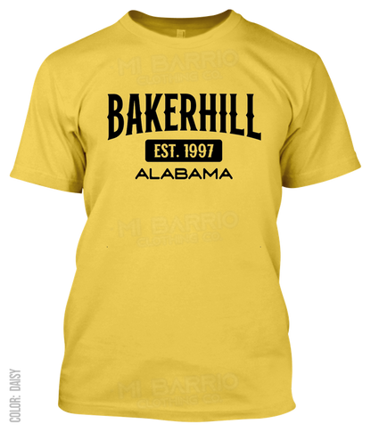 Bakerhill, Alabama Athletic T-Shirt
