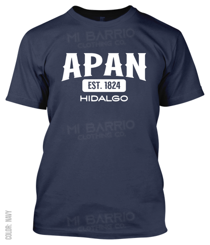 Apan, Hidalgo Athletic T-Shirt