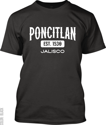 Poncitlan, Jalisco Athletic T-Shirt