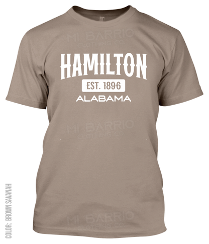 Hamilton, Alabama Athletic T-Shirt