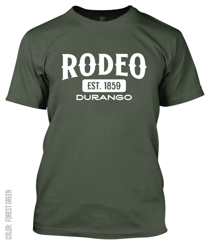 Rodeo, Durango Athletic T-Shirt