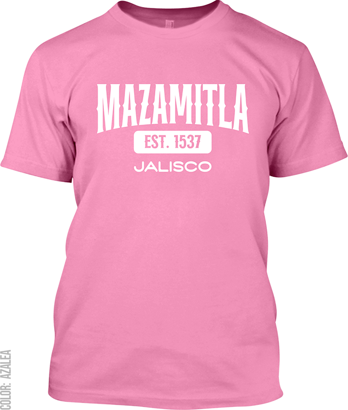 Mazamitla, Jalisco Athletic T-Shirt