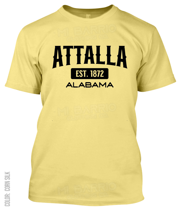 Attalla, Alabama Athletic T-Shirt